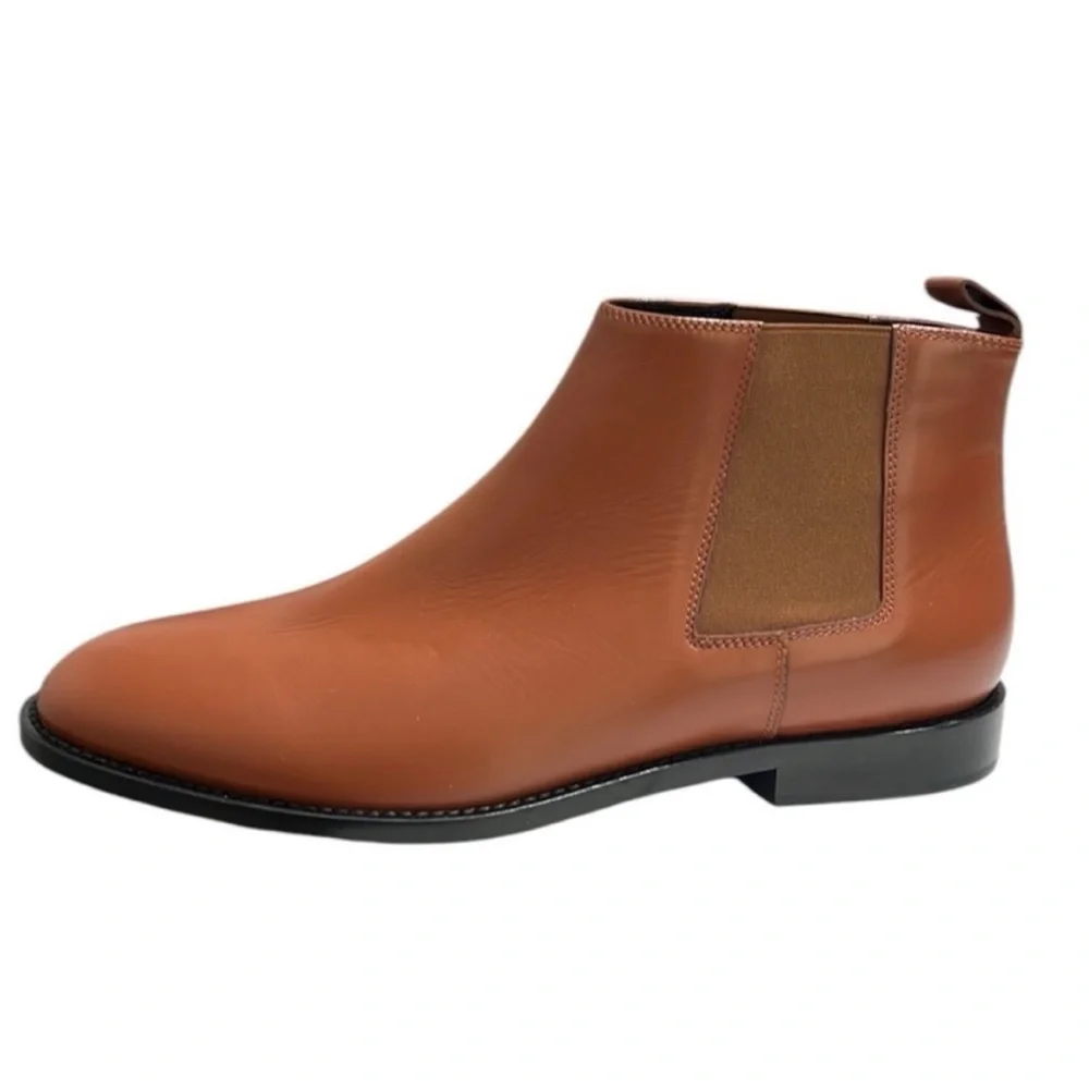 Jenni Kayne Chelsea Boots in Saddle Size 39